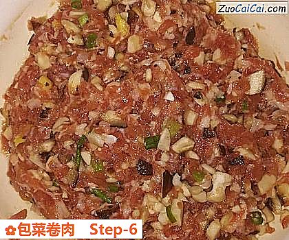 包菜卷肉做法第六步骤
