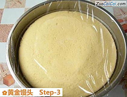 黄金馒头做法第三步骤