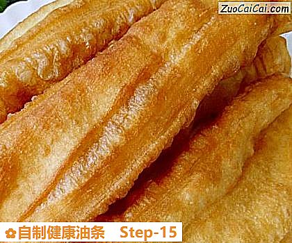 自制健康油条做法第十五步骤