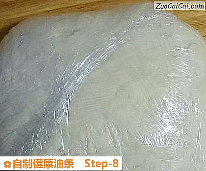 自制健康油条做法第八步骤