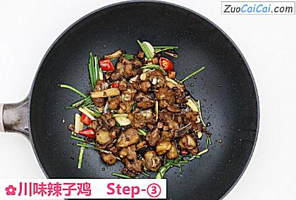 川味辣子鸡做法第三步骤