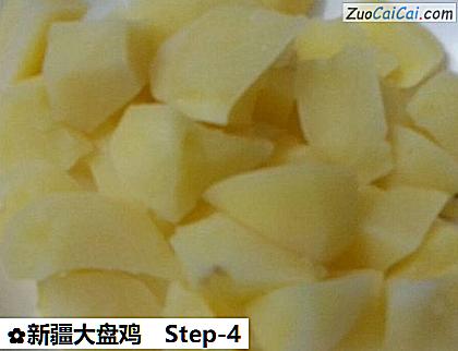 新疆大盘鸡做法第四步骤