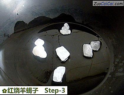 红烧羊蝎子做法第三步骤