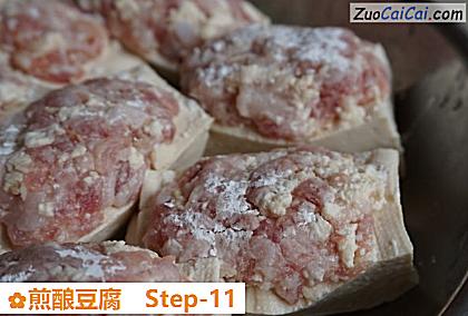 煎酿豆腐做法第十一步骤