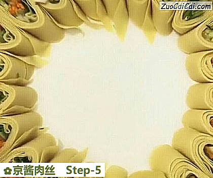 京酱肉丝做法第五步骤