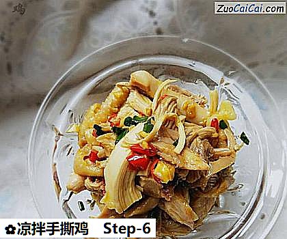凉拌手撕鸡做法第六步骤