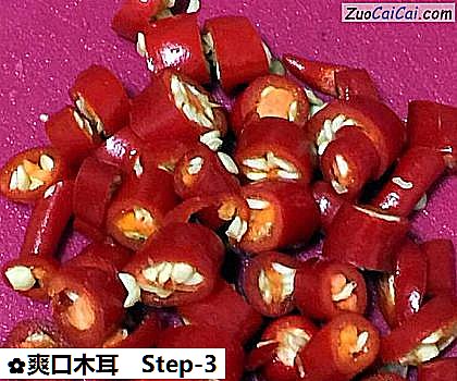 爽口木耳做法第三步骤
