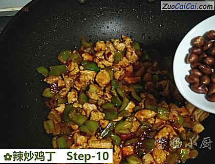 辣炒鸡丁成品图2