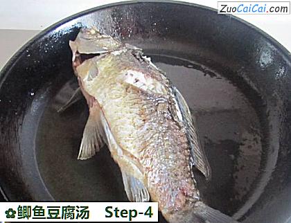 鲫鱼豆腐汤做法第四步骤