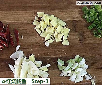 红烧鲅鱼做法第三步骤