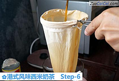 港式风味西米奶茶做法第六步骤