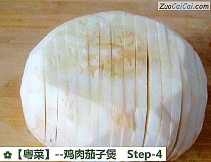 鸡肉茄子煲做法第四步骤