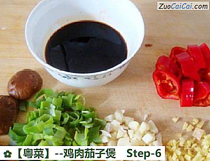 鸡肉茄子煲做法第六步骤