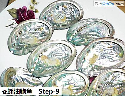 蚝油鲍鱼做法第九步骤
