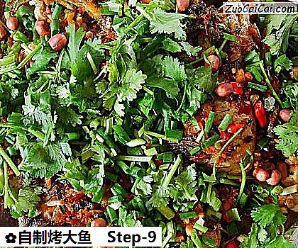 自制烤大鱼做法第九步骤