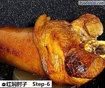 红焖肘子做法第六步骤
