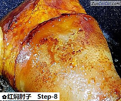 红焖肘子做法第八步骤