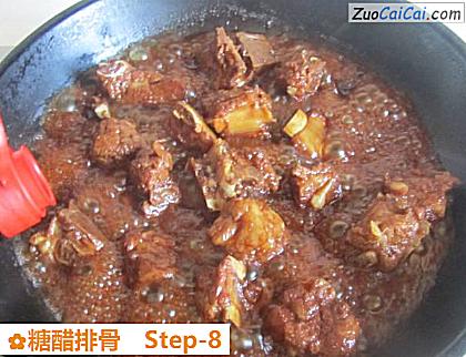 糖醋排骨做法第八步骤