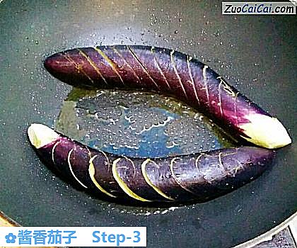 酱香茄子做法第三步骤
