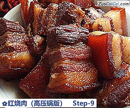 红烧肉做法第九步骤
