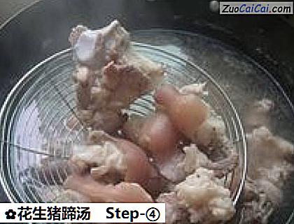 花生猪蹄汤做法第四步骤