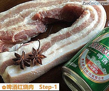 啤酒红烧肉做法第一步骤