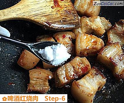 啤酒红烧肉做法第六步骤