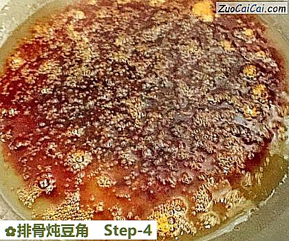 排骨炖豆角做法第四步骤