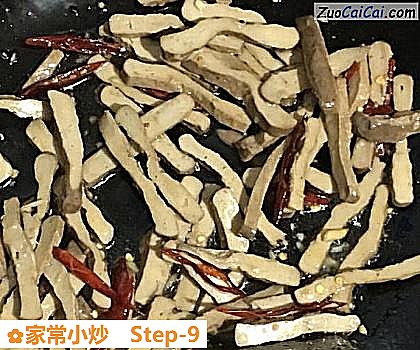 家常小炒做法第九步骤