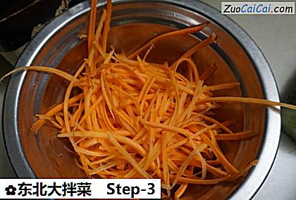 东北大拌菜做法第三步骤
