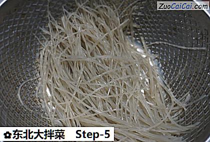 东北大拌菜做法第五步骤