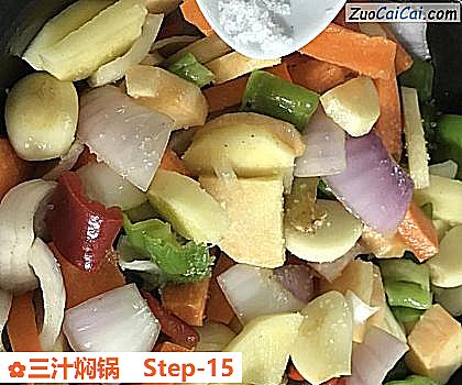 三汁焖锅做法第十五步骤
