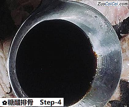 糖醋排骨做法第四步骤