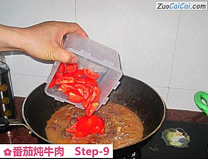 番茄炖牛肉做法第九步骤
