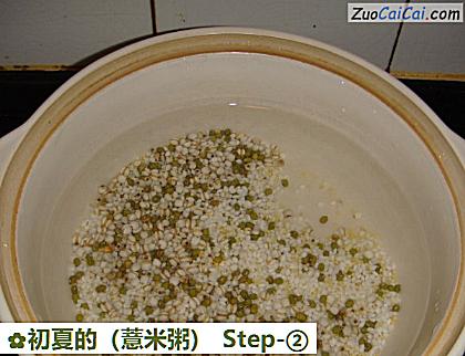 初夏的做法第二步骤