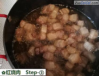 红烧肉做法第三步骤