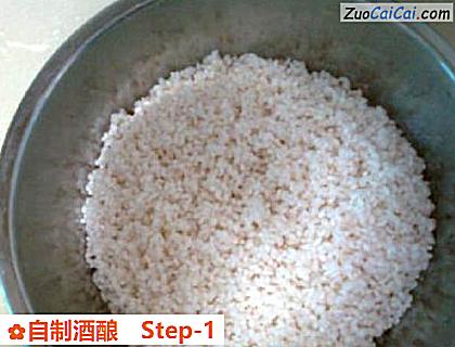 自制酒酿做法第一步骤