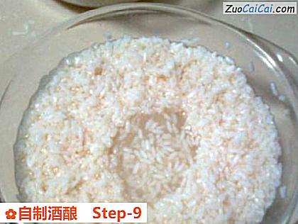 自制酒酿做法第九步骤