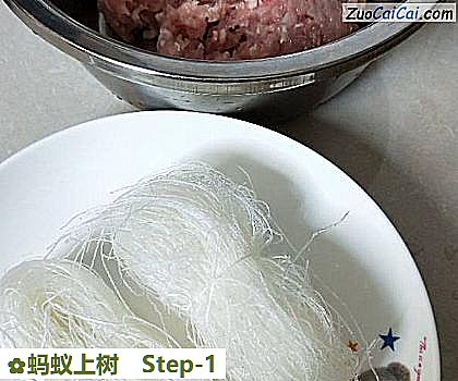 蚂蚁上树做法第一步骤