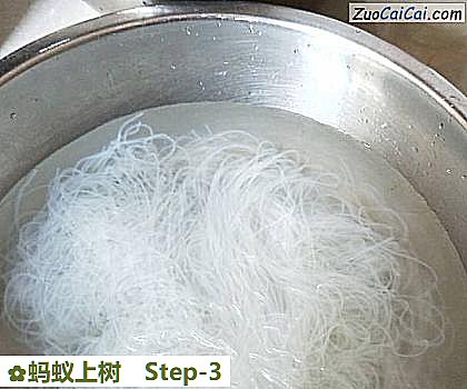 蚂蚁上树做法第三步骤