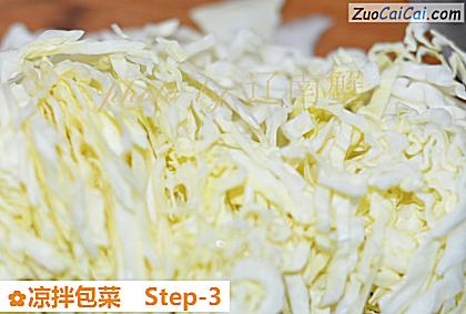 凉拌包菜做法第三步骤