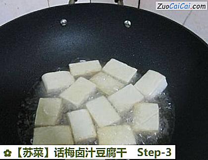 话梅卤汁豆腐干做法第三步骤