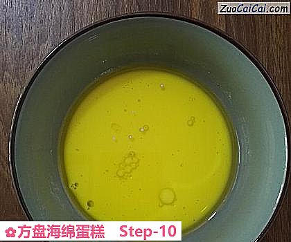 方盘海绵蛋糕做法第十步骤