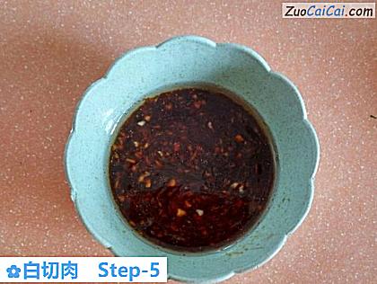 白切肉做法第五步骤