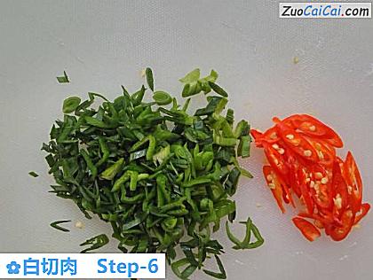 白切肉做法第六步骤