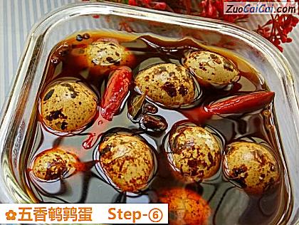 五香鹌鹑蛋做法第六步骤