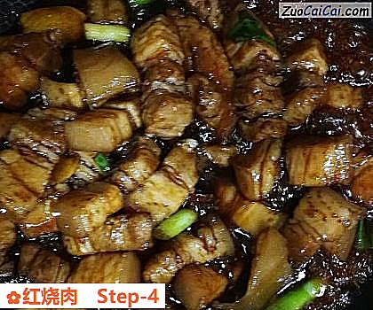 红烧肉做法第四步骤