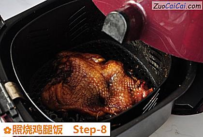 照烧鸡腿饭做法第八步骤