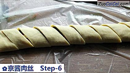 京酱肉丝做法第六步骤