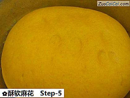 酥软麻花做法第五步骤